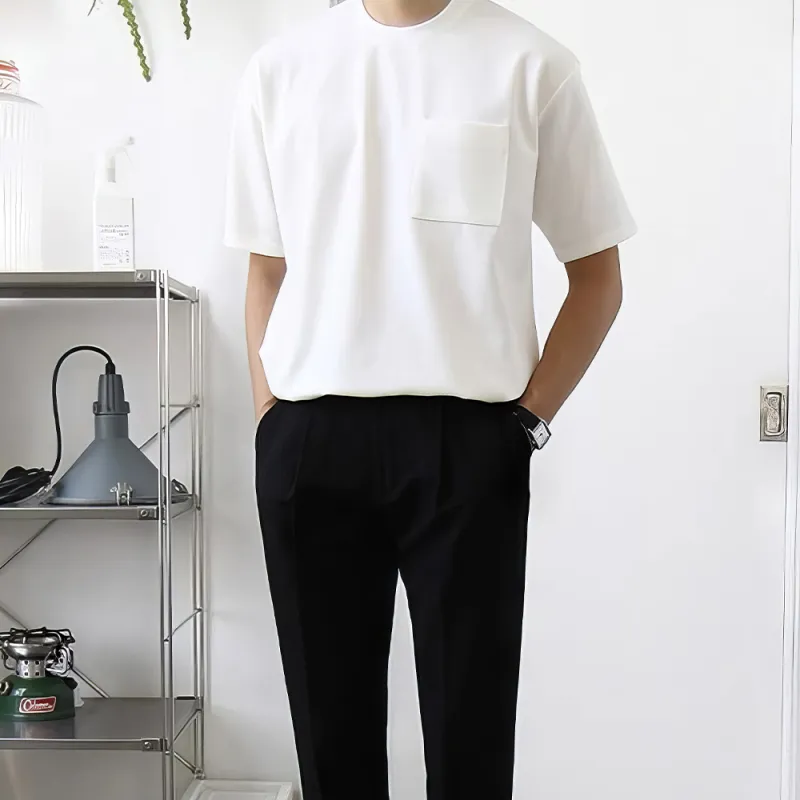 I'm David T Shirts Men White-6