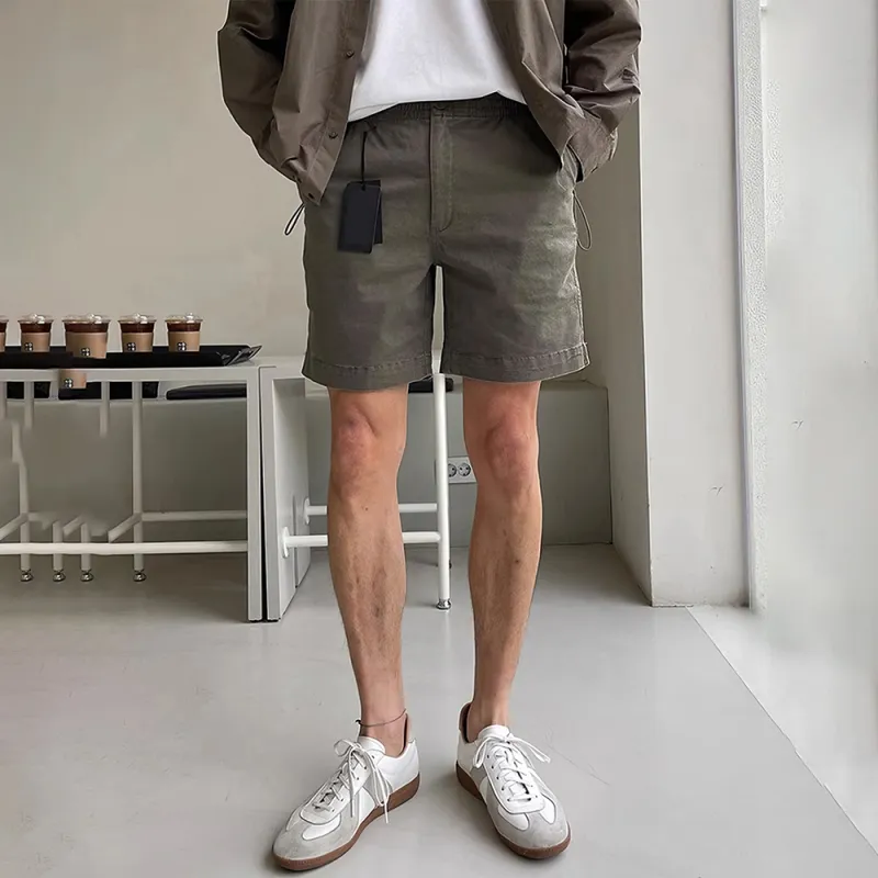 I'm David Casual Shorts Men's Dark Khaki-2
