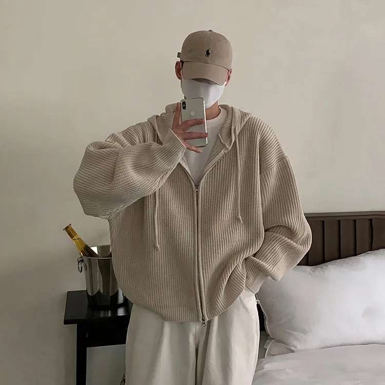 I'm David Knitwear Unisex Apricot-2