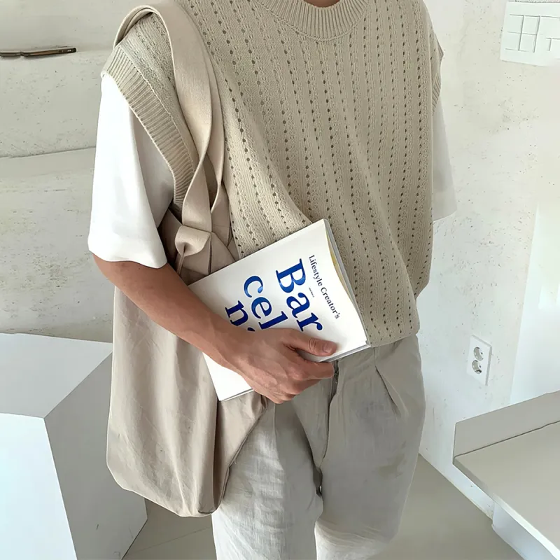 I'm David Knitwear Men Light Khaki-3