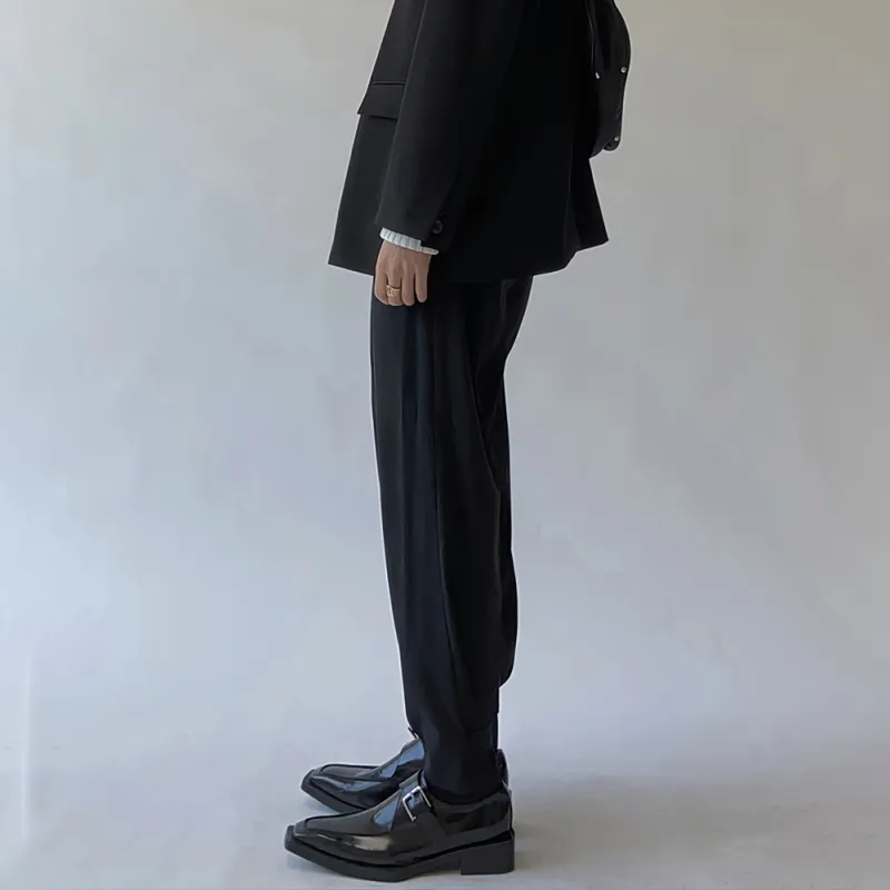 I'm David Casual Pants Unisex Black-5