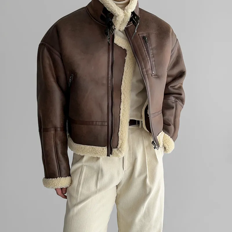 I’m David Jackets Coats Unisex Brown-2