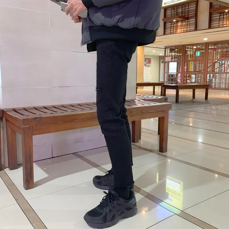 I'm David Jeans Unisex Black-4