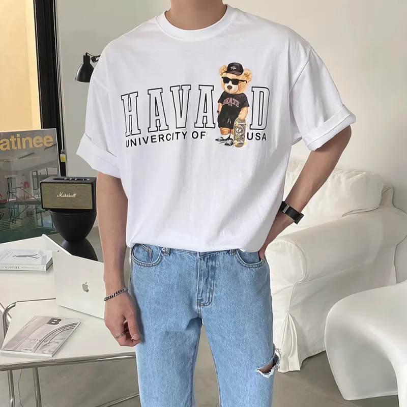 I'm David T Shirts Men White-3