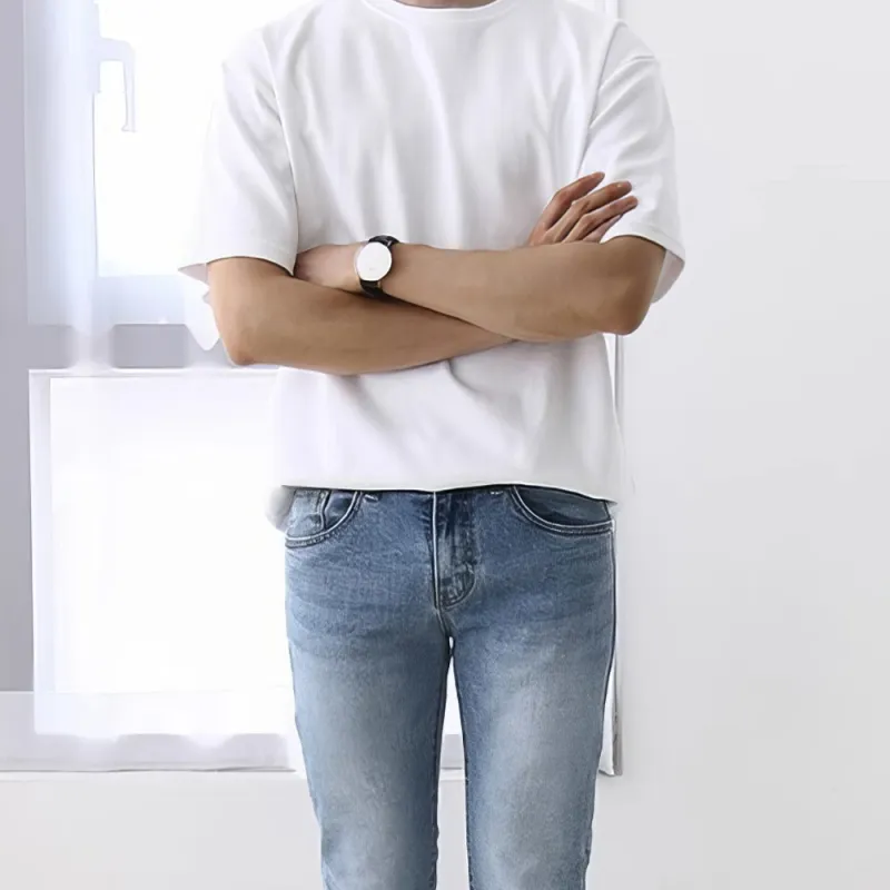 I'm David T Shirts Men White-3