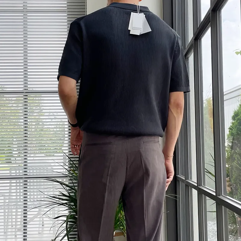 I'm David Polo Shirt Men's Dark Gray-4
