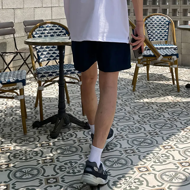 I'm David Casual Shorts Men's Dark Blue-6