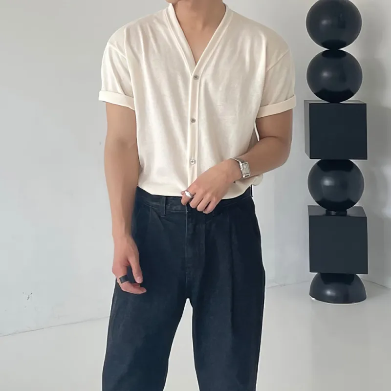 I'm David T Shirts Men Apricot-6