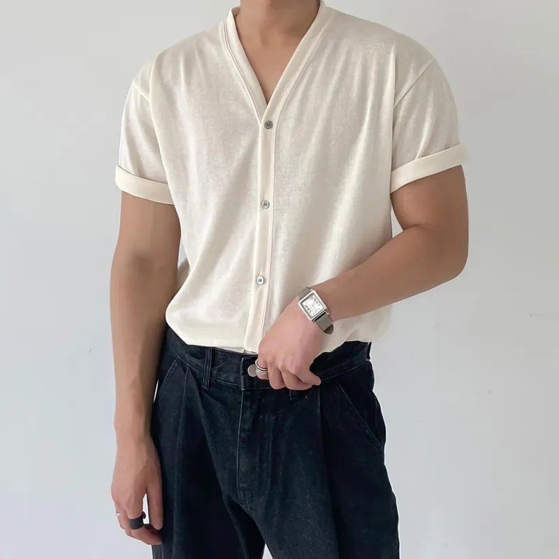 I'm David T Shirts Men Apricot-3