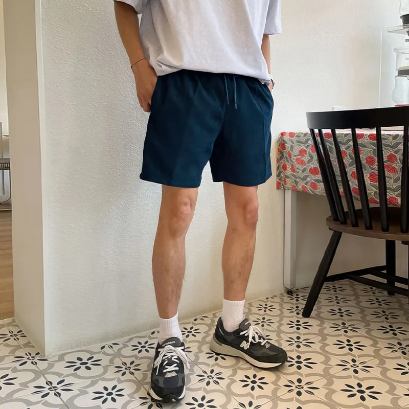 I'm David Casual Shorts Men's Dark Blue-3
