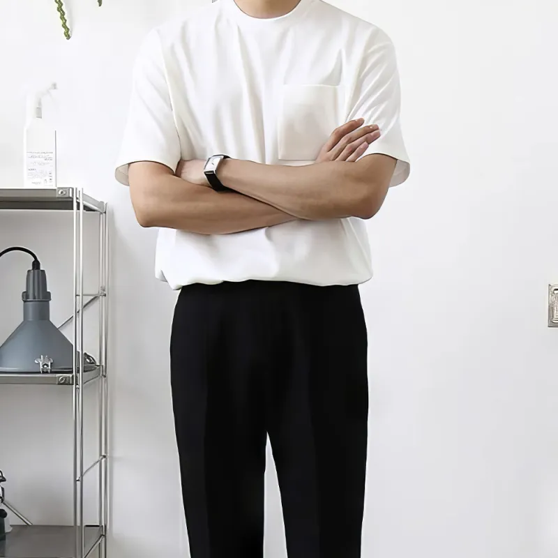 I'm David T Shirts Men White-4