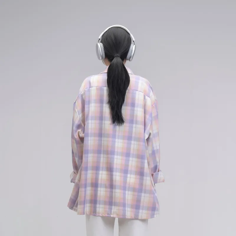 I'm David Shirt Unisex Pink Plaid-3