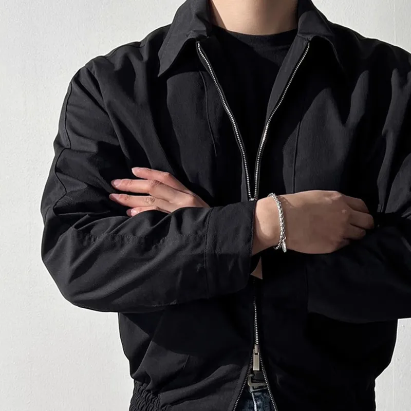 I'm David Jackets Coats Unisex Black-7