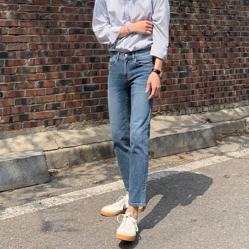 I'm David Jeans Unisex Blue-5