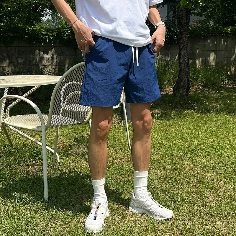 I'm David Casual Shorts Men's Blue-3