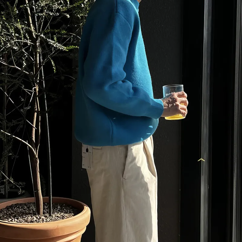 I'm David Knitwear Unisex Blue-6