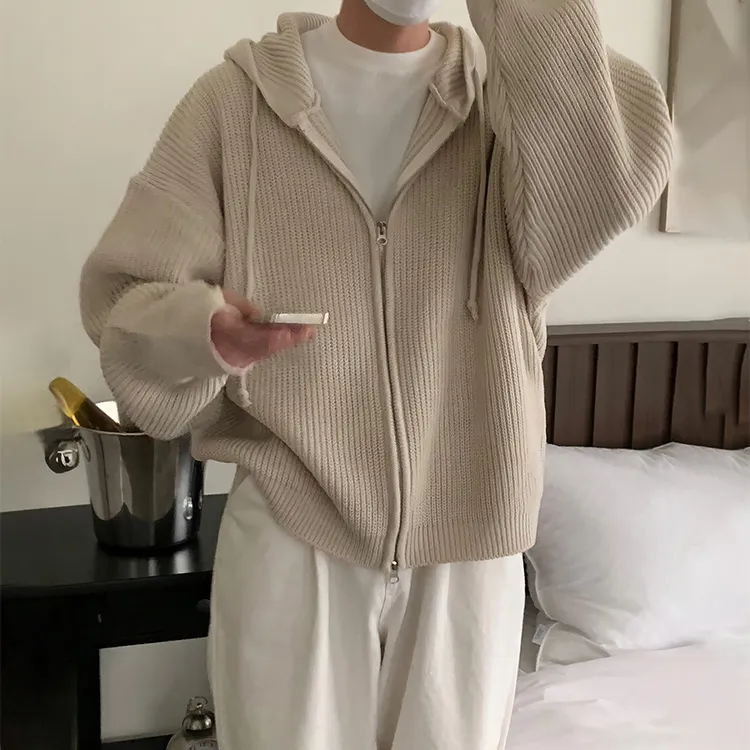 I'm David Knitwear Unisex Apricot-7