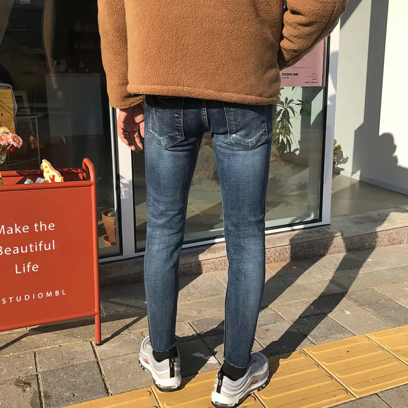 I'm David Jeans Unisex Blue-5