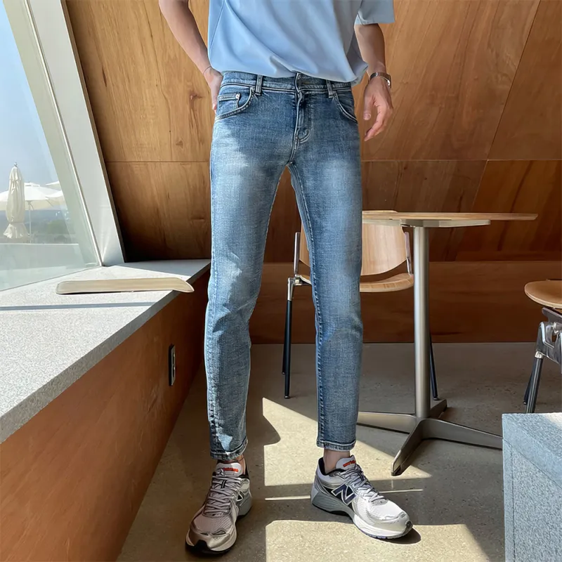 I'm David Jeans Unisex Light Blue-2