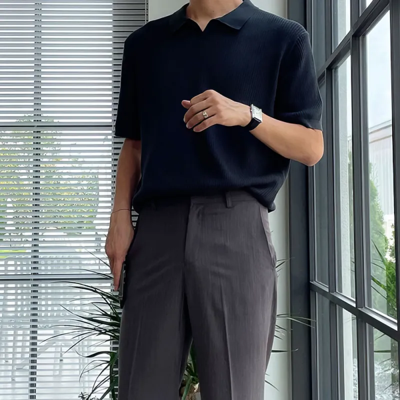 I'm David Polo Shirt Men's Dark Gray-3