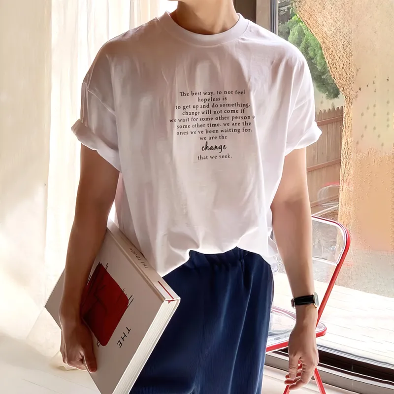 I'm David T Shirts Men White-2