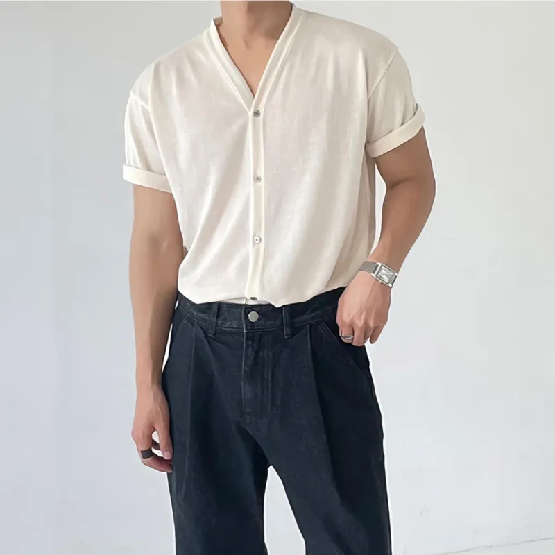 I'm David T Shirts Men Apricot-5