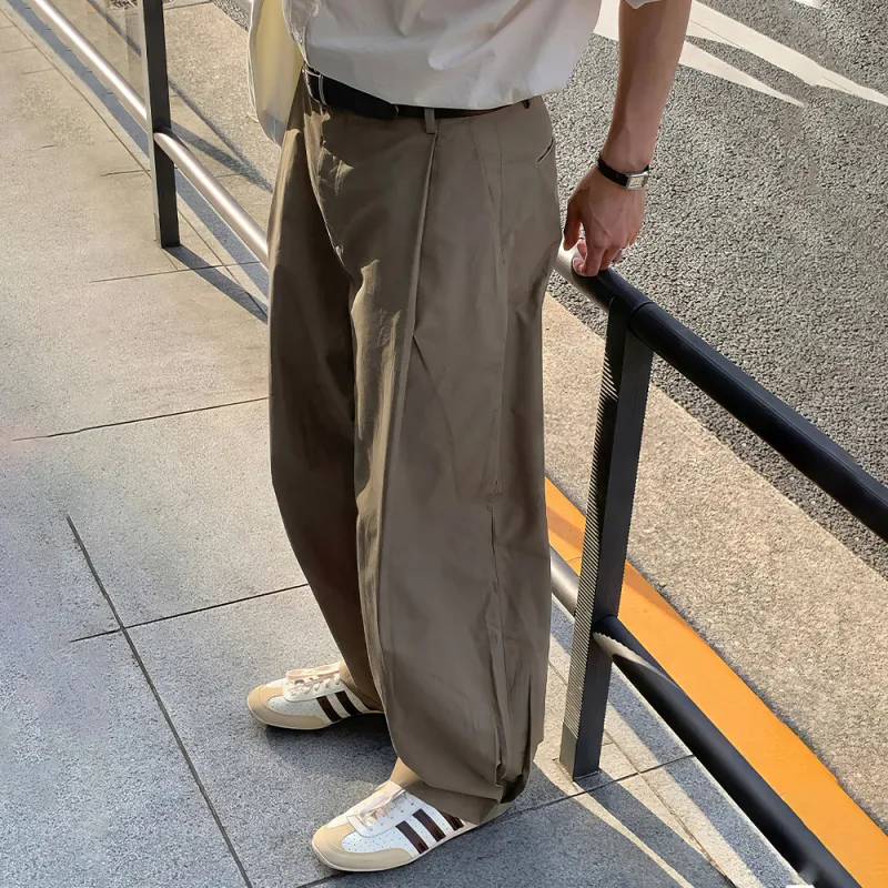 I'm David Casual Pants Unisex Green-6