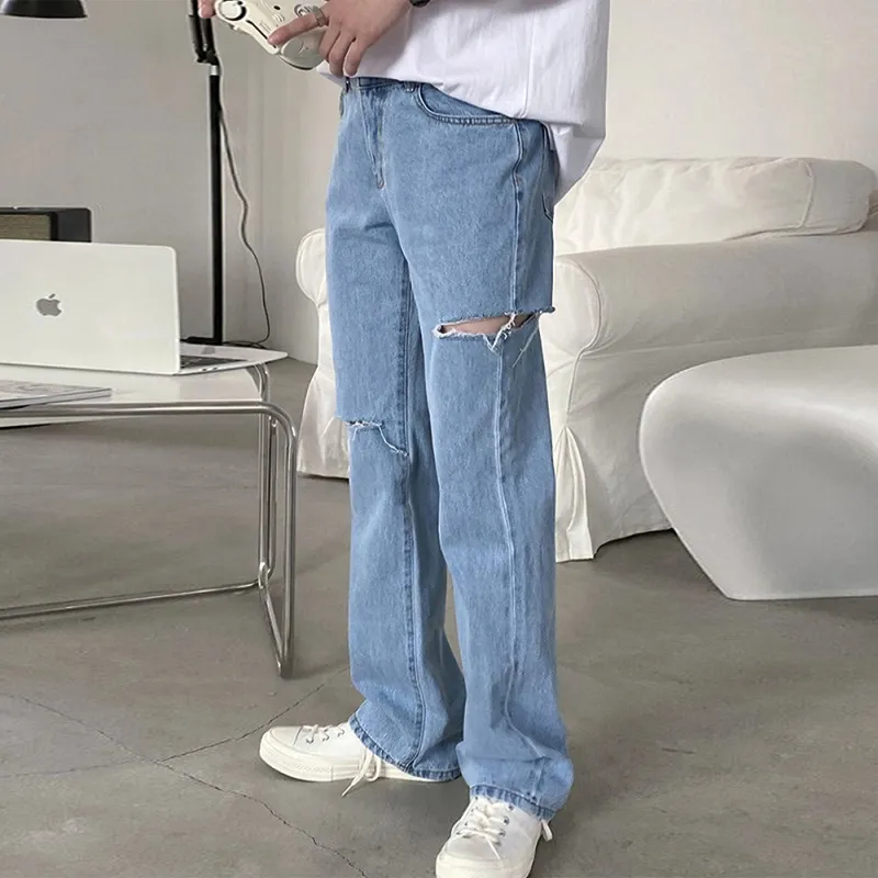 I'm David Jeans Unisex Light Blue-6