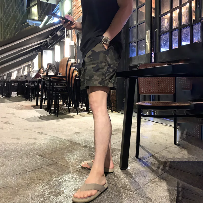 I'm David Cargo Shorts Men's Army Green-6