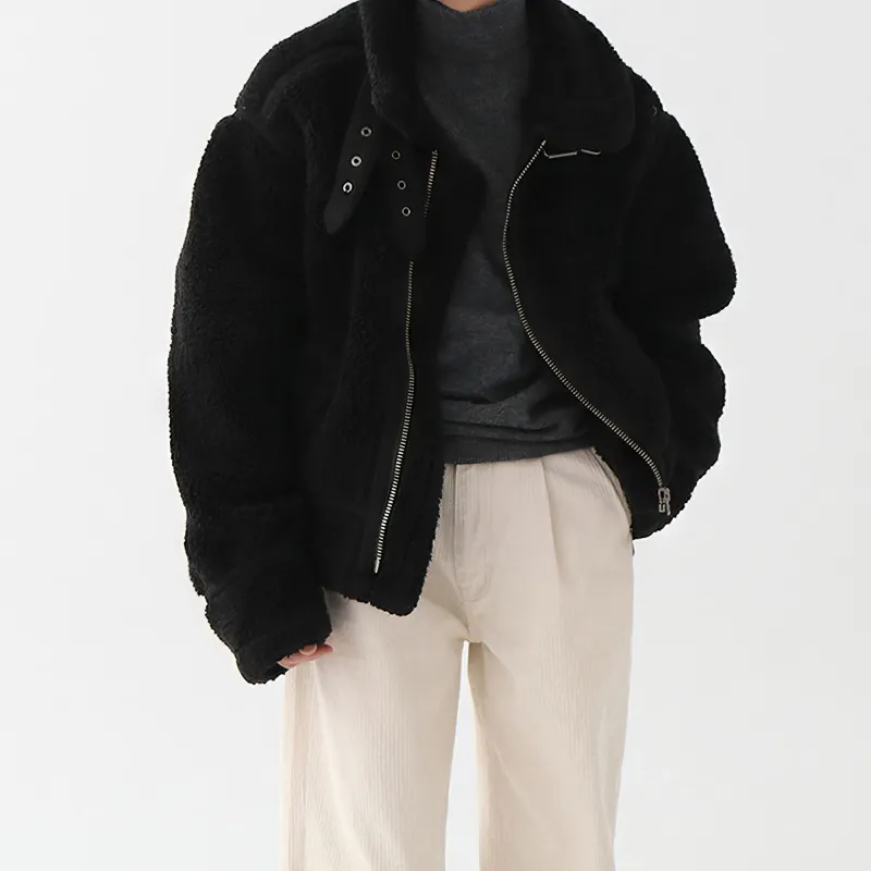 I'm David Velvet feel Coat Unisex-3