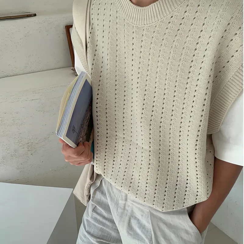 I'm David Knitwear Men Light Khaki-2
