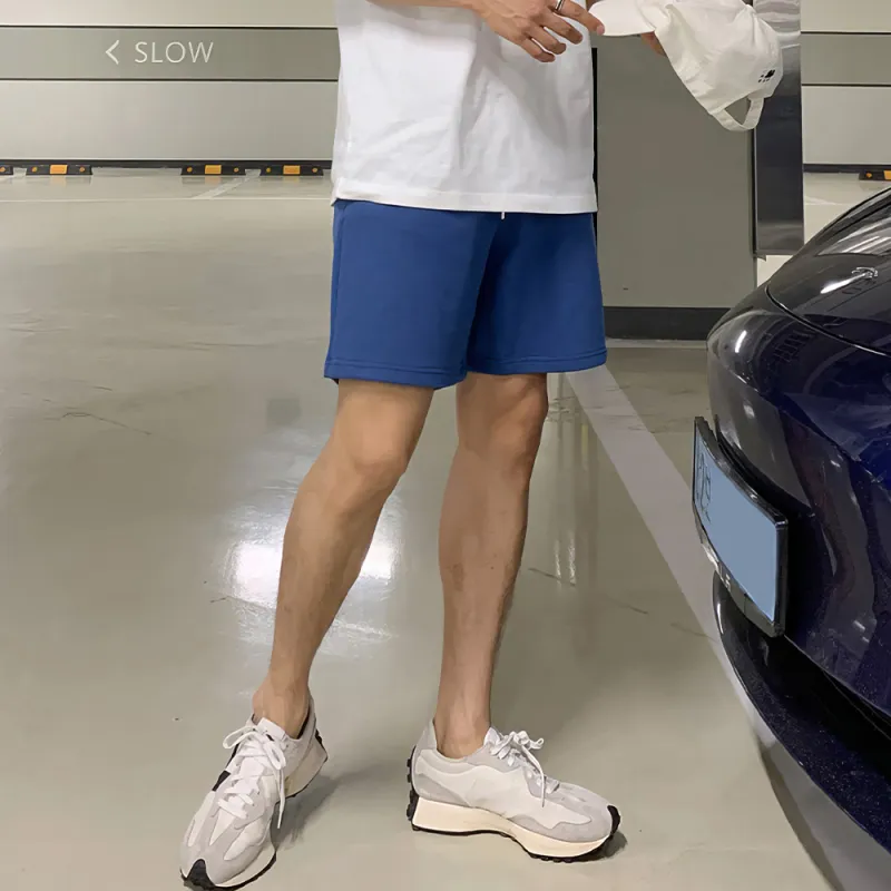 I'm David Casual Shorts Men's Blue-3