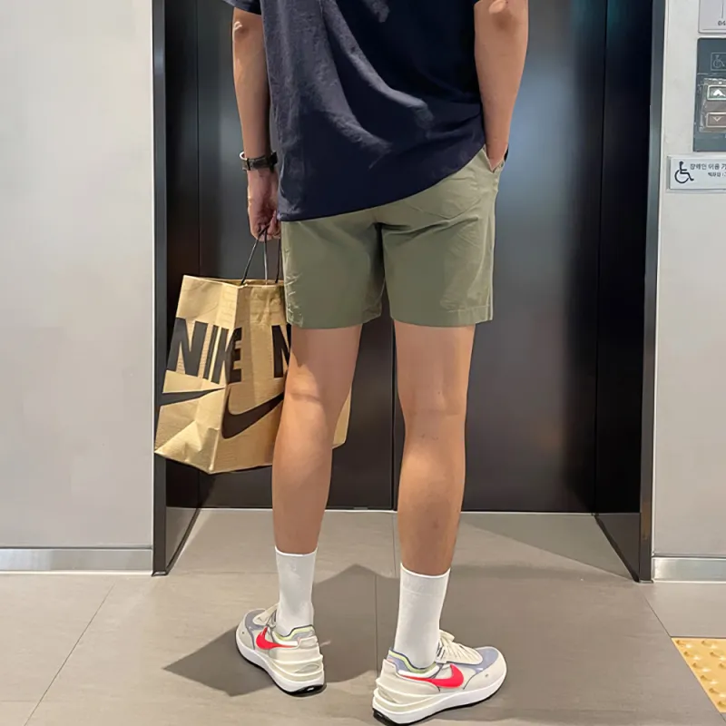 I'm David Casual Shorts Men's Army Green-5