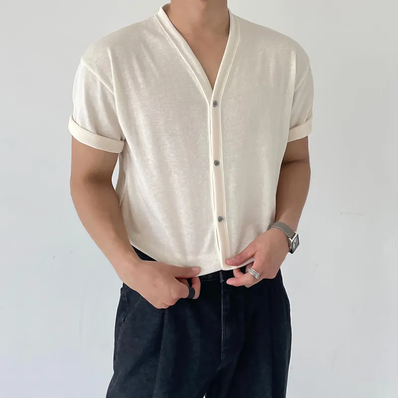 I'm David T Shirts Men Apricot-4