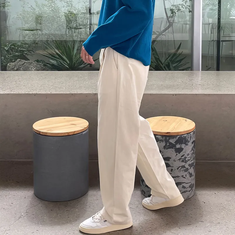 I'm David Casual Pants Unisex Apricot-6