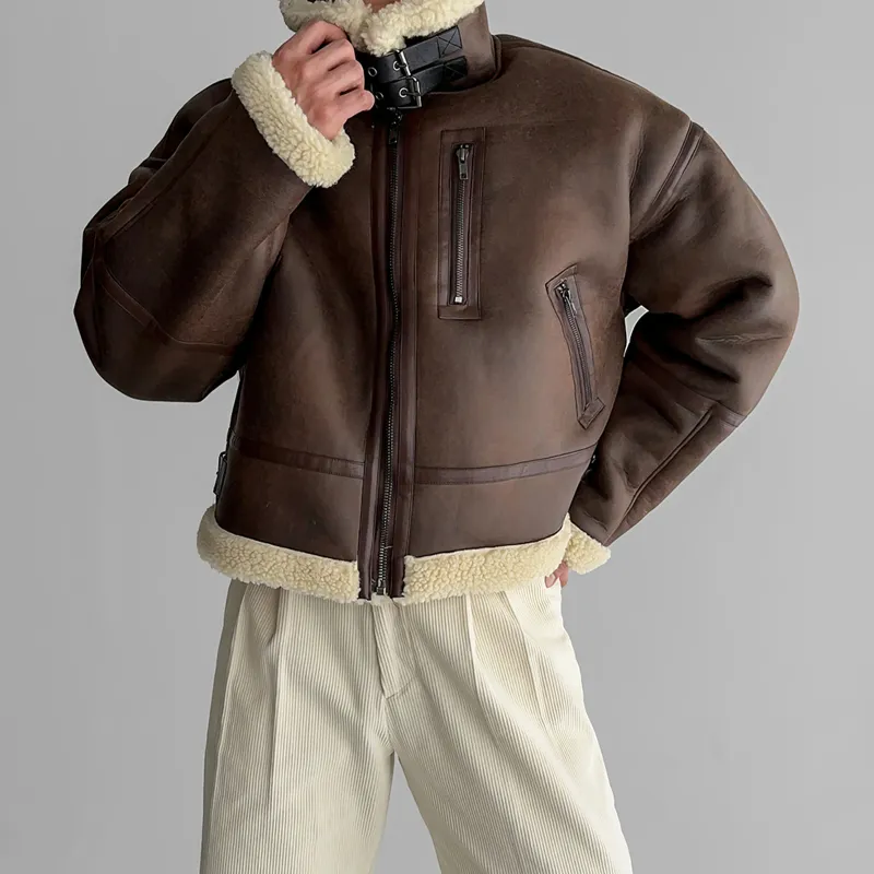 I’m David Jackets Coats Unisex Brown-3