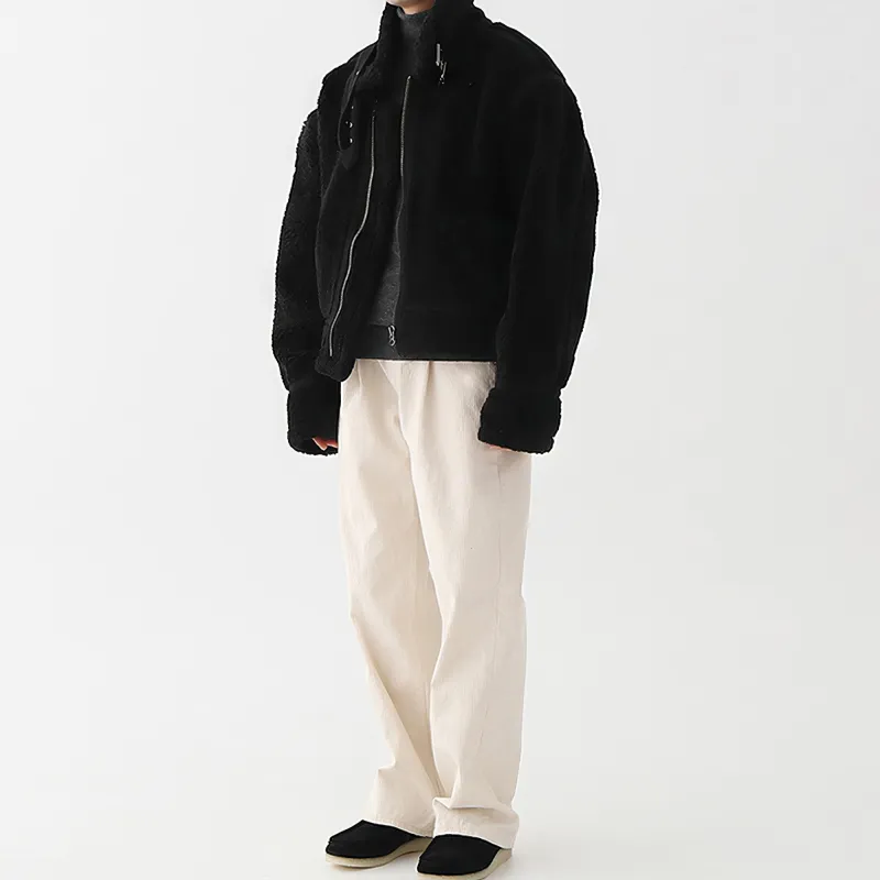 I'm David Velvet feel Coat Unisex-5