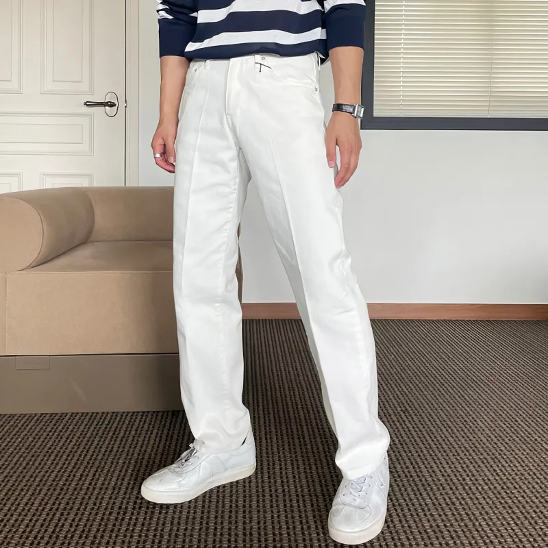 I'm David Jeans Unisex White-2