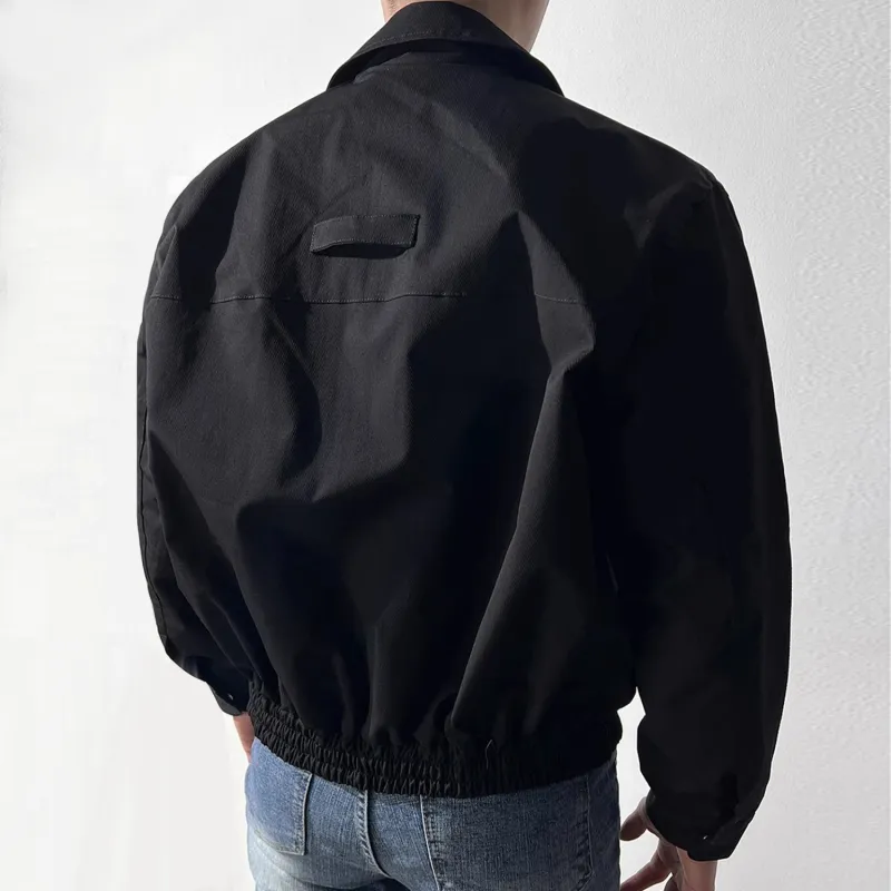 I'm David Jackets Coats Unisex Black-6