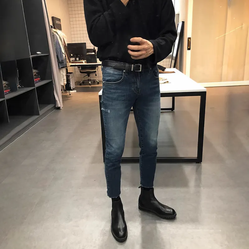 I'm David Jeans Unisex Blue-6