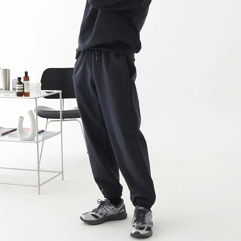 I'm David Sweatshirt Set Unisex Navy Blue-4