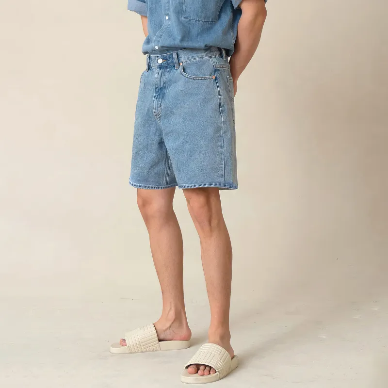 I'm David Casual Shorts Unisex Blue-3