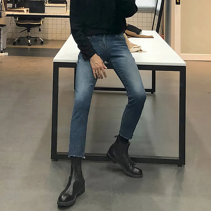 I'm David Jeans Unisex Blue-5