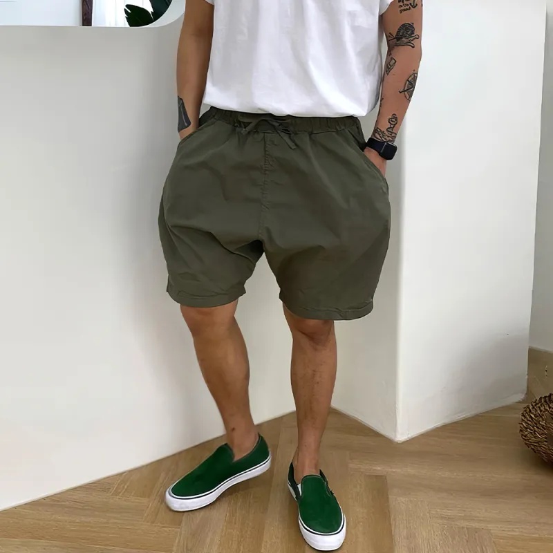 I'm David Cargo Shorts Men's Army Green-4
