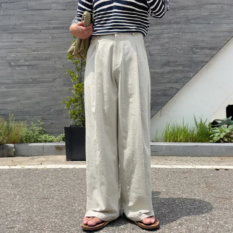 I'm David Casual Pants Unisex Apricot-6