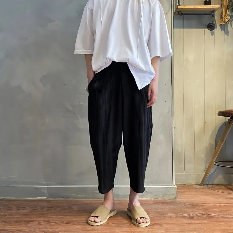 I'm David Casual Pants Men's Black-5