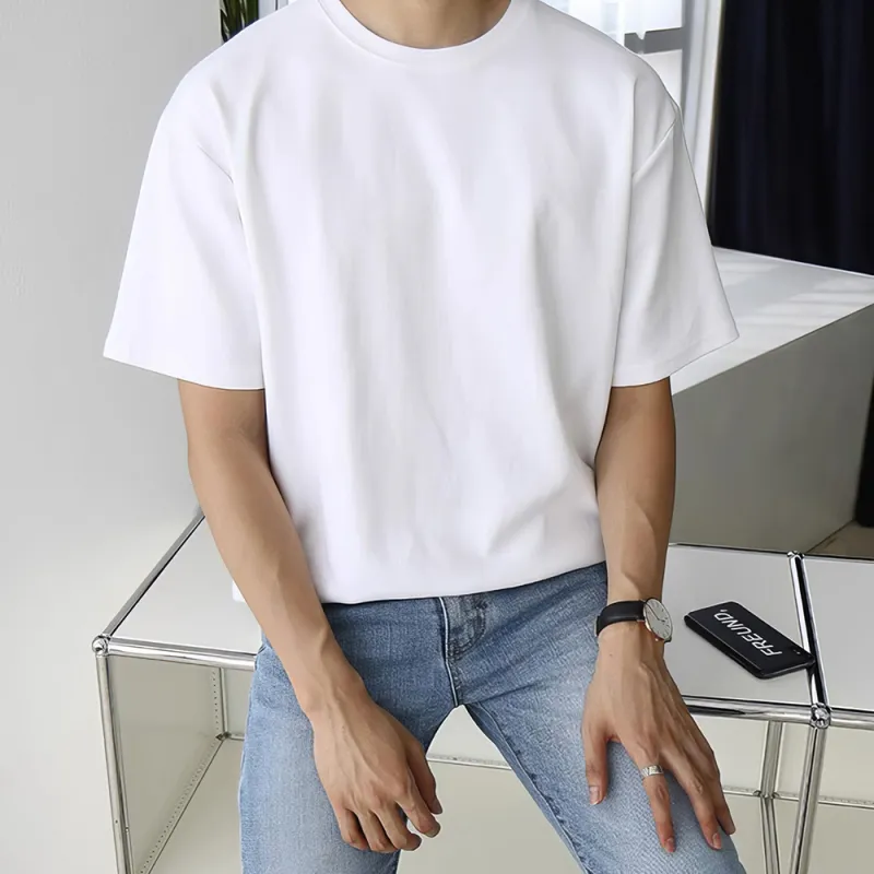 I'm David T Shirts Men White-6