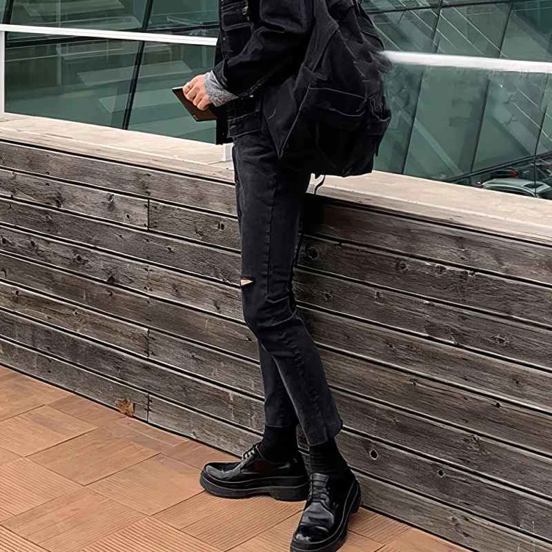 I'm David Jeans Unisex Black-6