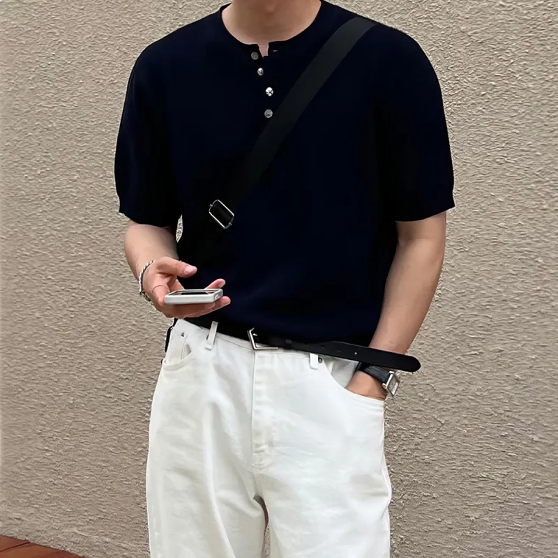 I'm David T Shirts Men Black-6