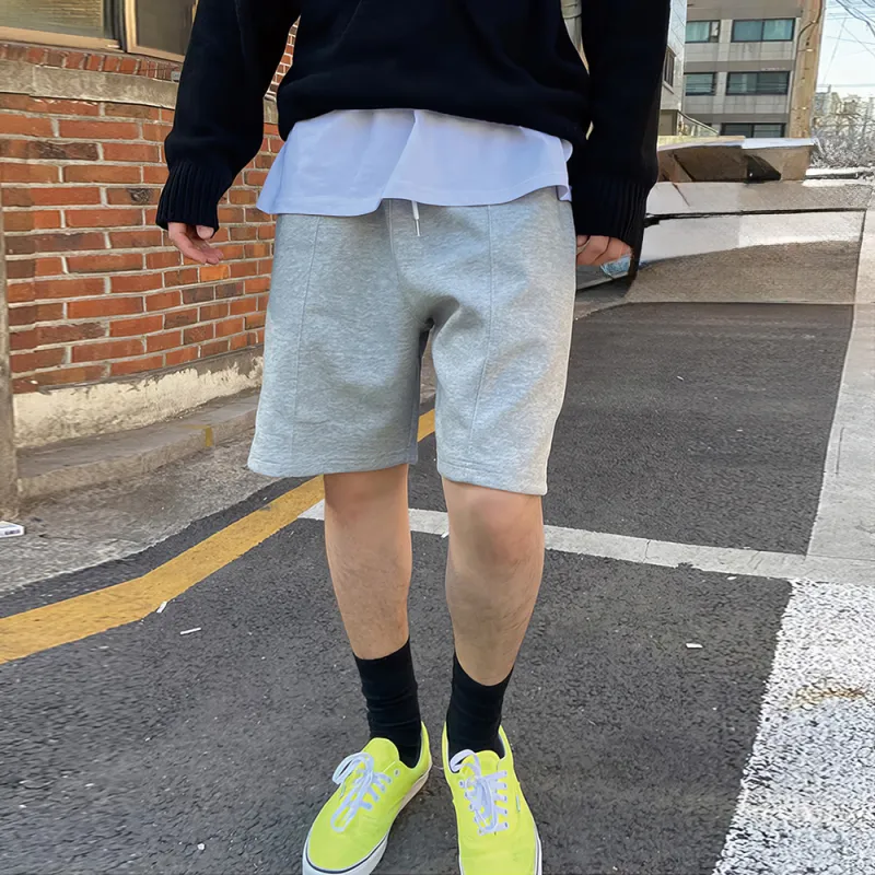 I'm David Casual Shorts Men's Light Gray-3
